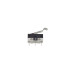 Мікроперемикач Whicepart KW10-Z3P (SPDT,  125Vdc 1A) (13x6x6.7 мм, клеми 0.9x3.6 мм), важіль 16.5 мм загнутий