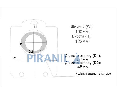 Мішок одноразовий Jewel FS-03 (комплект 4 шт + фільтр)