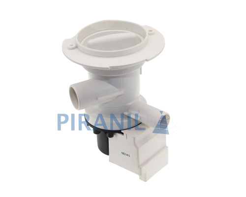 Насос (помпа) для пральної машини Bauknecht, Ignis, Whirlpool (Plaset 58578, 34W), під три саморізи, клеми роздільні - 481236018529