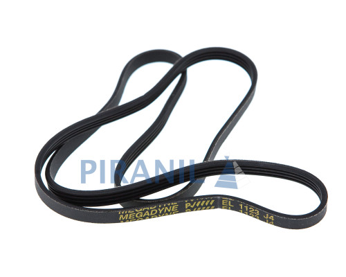 Ремінь 1123 J4 EL black (Megadyne EL 1123 J4)