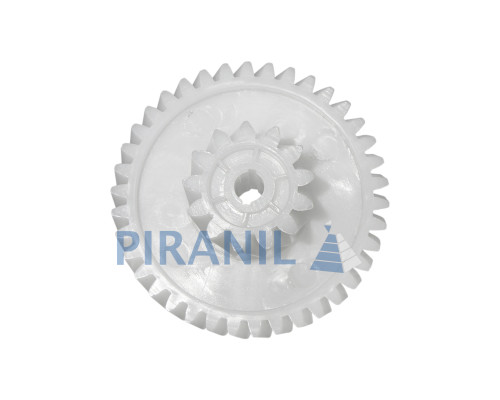Шестерня для м'ясорубки Philips HR2730/34, HR2708/40 (D=79/35 мм, H=41/16 мм) на вал зі шпонкою