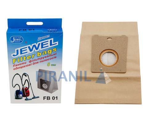 Мішок одноразовий Jewel FB-01 (комплект 5 шт)