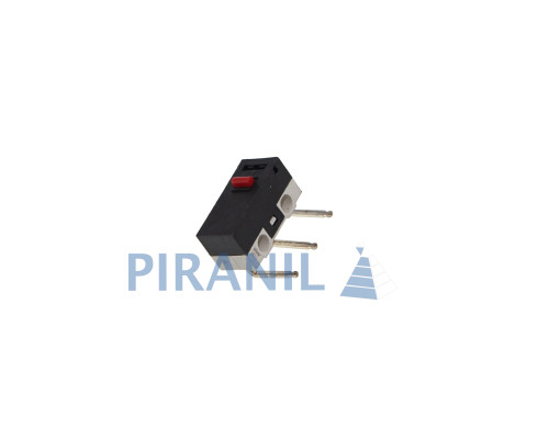 Мікроперемикач Whicepart KW10-Z0PL (SPDT,  125Vdc 1A) (13x6x6.7 мм, бічні клеми 0.9x3.1 мм), без важеля