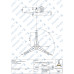 Хрестовина для пральної машини Samsung (H=78 мм, на 3.5 кг) - DC97-00124D / cod. 732 / 168SU04