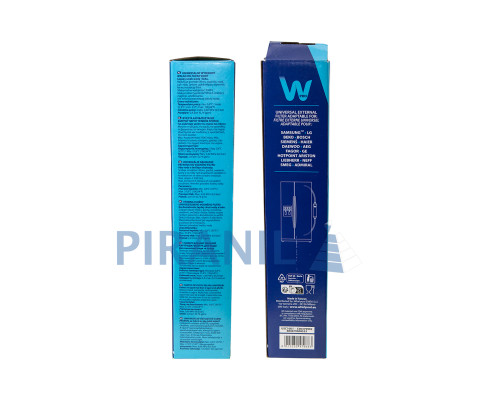 Фільтр води Wpro USC100/1 для холодильників LG, Samsung, Whirlpool - 484000008553 / 481281718629 / C00379992