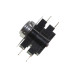 Термореле KSD301C / KSD302R (250V 16A, 90°C, з кнопкою, 4 контакти) для бойлера Gorenje - 482993