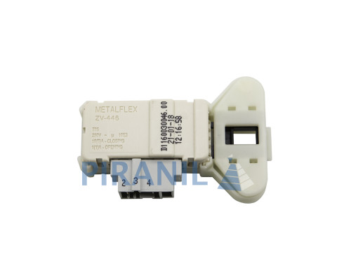 Замок дверей для стиральной машины Indesit, Ariston (Metalflex ZV-446 D1160030046.00) - C00306612 (в оригинальной упаковке)