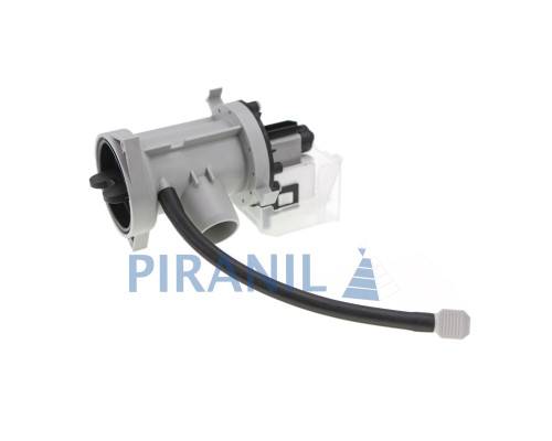 Насос для пральної машини LG (Leili BPX 2-8, 30W + 3108EN1001-2 + 5006EN3017), з патрубком - 5859EN1004B (оригінал)