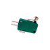 Мікровимикач Daier KW1-103-6 (250V, 16(4)A, 28x16x10 мм), важіль 15 мм з роликом