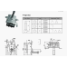 Мотор-редуктор XL-B / KXTYZ-1 для вертела, гриля, мангала (125°С, 240V, 6W, 2 rpm, шток 40 мм, шестигранник)
