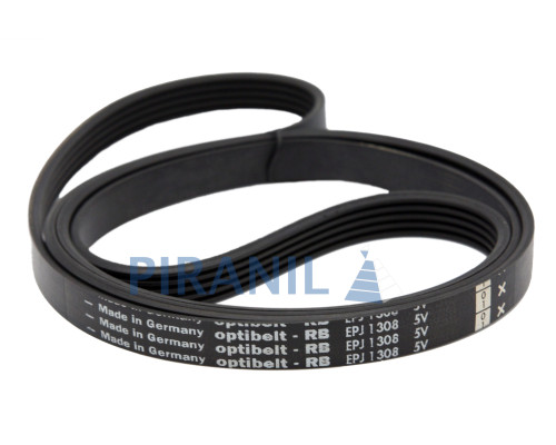 Ремінь 1308 J5 EL black (Optibelt-RB EPJ 1308)