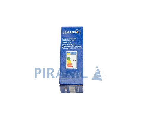Лампа Lemanso (25W, T22, E14, 230V, 300°C) для мікрохвильових печей