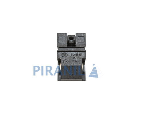 Кнопка (вимикач) для чайника, без ручки - SL-888C (250V, 13A)