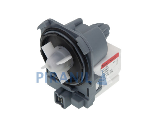 Насос (котушка) для пральної машини Bosch, Neff, Siemens (Askoll T2107 RS0817, 30W), 3 клямки, клемник під фішку