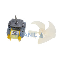 Вентилятор SKL MTF727RF для системи No Frost холодильника універсальний (220V, 10W, вал 38 мм) + крильчатка 100 мм