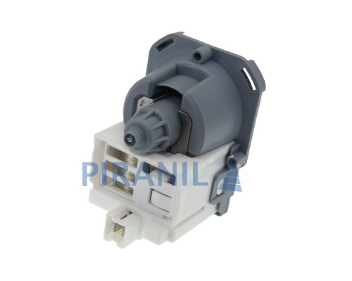 Насос (котушка) для пральної машини Electrolux (Askoll T2107 RS0820, 30W), 3 клямки, клемник під фішку знизу  - 1326630009