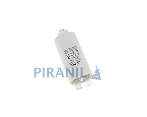 Конденсатор CBB60 2 мкФ 450V, з гайкою (in.co.)