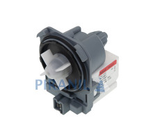 Насос (катушка) для стиральной машины Bosch, Neff, Siemens (Askoll T2107 RS0817, 30W), 3 защелки, клеммник под фишку