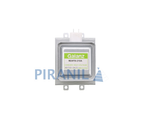 Магнетрон GALANZ M24FB-210A (900W, клема перпендикулярно радіатору) для мікрохвильової печі Samsung, Zelmer