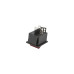 Кнопка KCD2 (250V, 15A, 4 контакти) червона