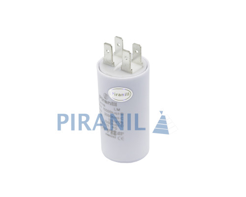 Конденсатор CBB60 6 мкФ 450V, з клемами (Piranil)
