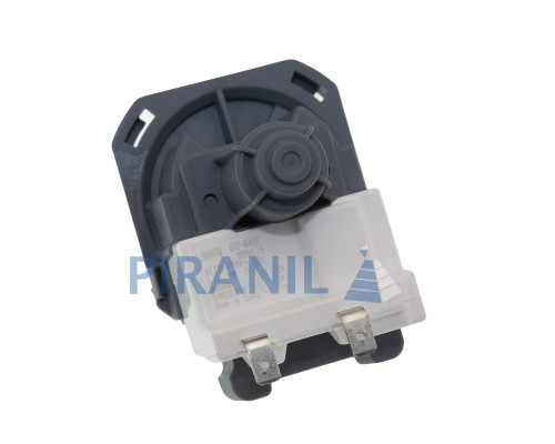 Насос (котушка) для посудомийної машини Candy, Gorenje, Midea (Hanyu B12-6A01 9019575, 38W), під 4 клямки, клеми роздільні - 49034409 / 556915 / 11001011000495