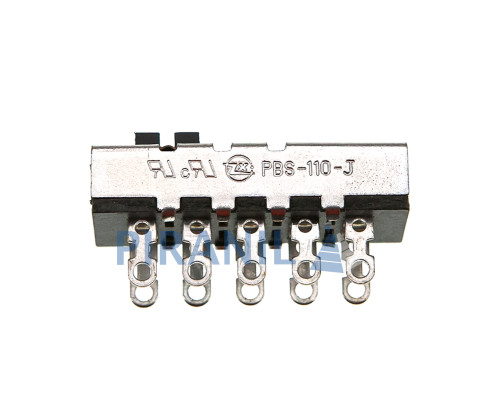 Перемикач для фена PBS-110-J (4 позиції, 10 ніжок, 250V 8A)