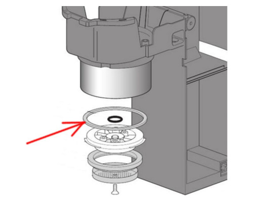 Прокладка бойлера для кавоварки DeLonghi EС680-EC885 - 5313221481