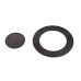 Комплект кришок для wok-пальника (турбо-конфорки) Indesit (61 мм + 131 мм) - C00053174 + C00053175