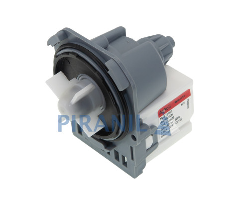 Насос (котушка) для пральної машини Electrolux (Askoll T2107 RS0820, 30W), 3 клямки, клемник під фішку знизу  - 1326630009