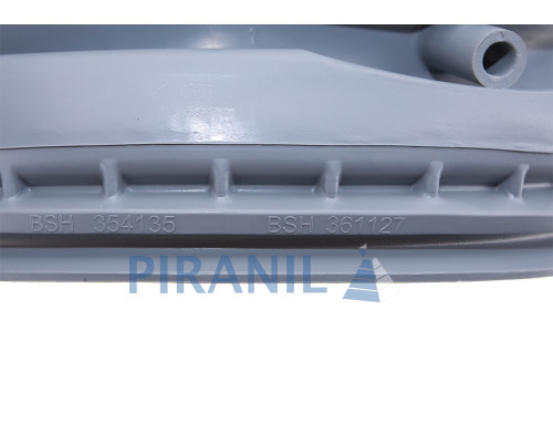 Манжета люка для пральної машини Bosch, Siemens, з патрубком - 00361127 (Польща)
