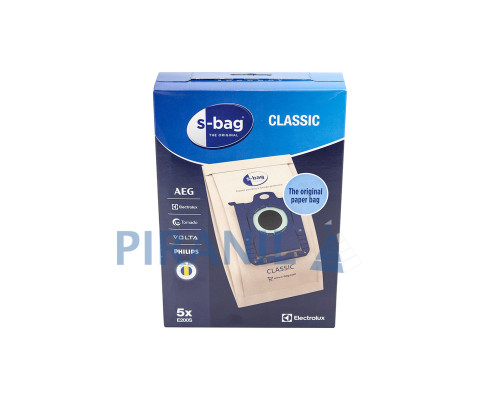 Мішок s-bag Classic E200S для порохотягів Electrolux / Philips (5 шт)
