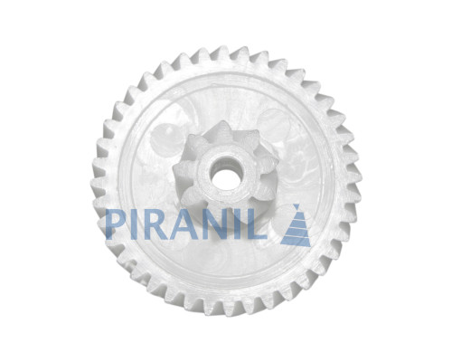 Шестерня для м'ясорубки Philips HR2726 / HR2728 (D=63/23 мм, H=38 мм, 40/9 зубів)