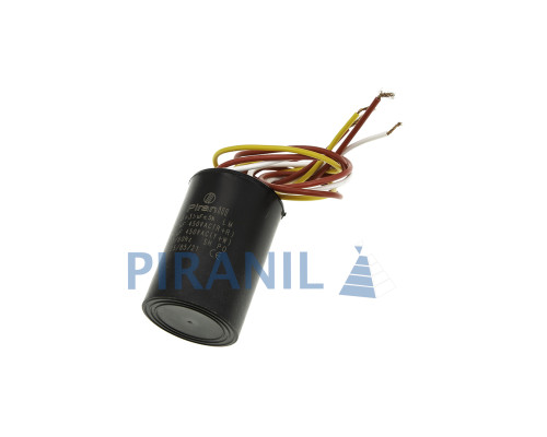 Конденсатор CBB60 8+3 мкФ, 450V подвійний (Piranil)