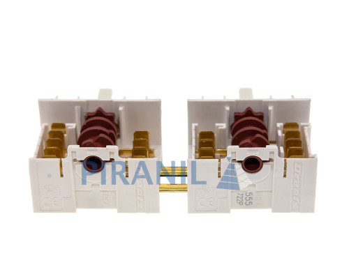 Перемикач режимів плити Gorenje (Dreefs 5HE/555), 7 позицій, ручка 18 мм - 617736