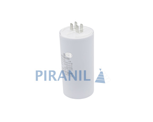 Конденсатор CBB60 120 мкФ 450V, з клемами (Piranil)
