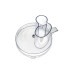 Крышка основной чаши кухонного комбайна Moulinex, Tefal (d=183 мм) - MS-5A07890 (зам. XF930201)