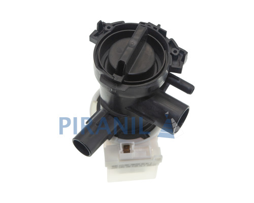 Насос (помпа) для пральної машини Balay, Bosch, Siemens (Copreci KEBS 111/047 786729, 30W), під 4 клямки, клемник під фішку - 00145212