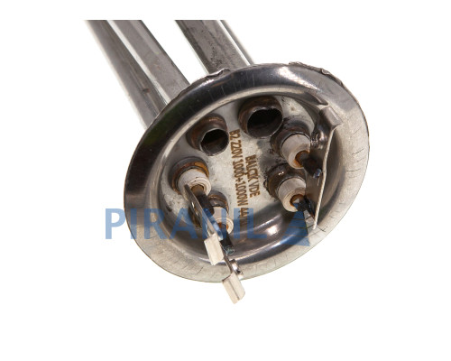 ТЕН (нагрівач) Balcik для бойлера Electrolux Centurio (2000W (1000+1000 W), фланець 64 мм, місце під анод M4, L=185/195 мм), нержавійка