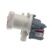 Насос для стиральной машины Siemens, Bosch, с патрубком-"переливом" (Askoll 40W) - 00141326 / 00142154 / 00144487 / 163SI12
