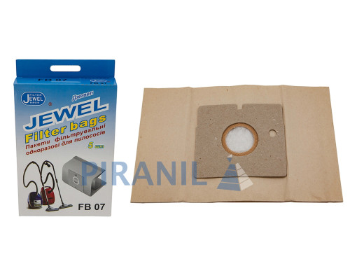 Мішок одноразовий Jewel FB-07 (комплект 5 шт)