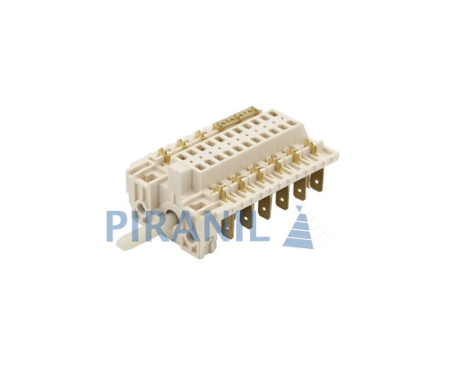 Перемикач режимів плити Fagor, Wrozamet, Mastercook (Dreefs 11HE-043), 4 поз., ручка 24 мм - C110000A7