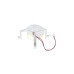 Вентилятор для холодильника Whirlpool (ODM-016F-34A1, 12V, 0.05A) - 481010757324 / W11249966