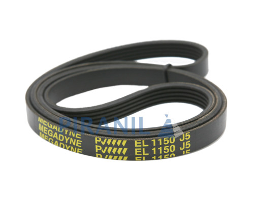 Ремінь 1150 J5 EL black (Megadyne EL 1150 J5)