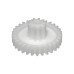 Шестерня середня для м'ясорубки Elenberg / Polaris / Tefal / Holmer (64/24 мм, H=30 мм)