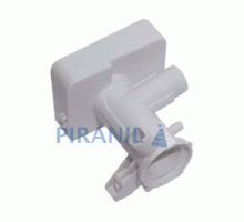 Корпус помпи для пральної машини Zanussi (під фільтр 1320713009 / 143ZN22) - 1260593031 / 140ZN47