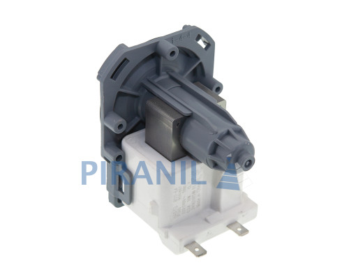 Насос (котушка) для пральної машини AEG, Electrolux, Zanussi (Hanyu B20-6A 9010861, 30W), під 3 клямки, клеми роздільні - 1322082213 / 1323239002