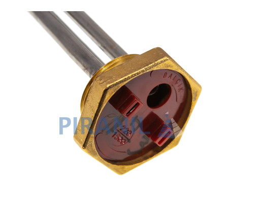 ТЕН Balcik для радіатора опалення (1500W, права різьба 1 1/4” / 42 мм, L=295/380 мм)
