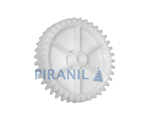Шестерня для м'ясорубки Philips HR2730/34, HR2708/40 (D=79/35 мм, H=41/16 мм) на вал зі шпонкою