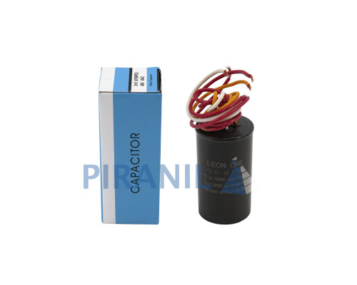 Конденсатор CBB60 5+3 мкФ, 450V двойной (Leon One)